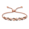 Thumbnail Image 1 of Le Vian Diamond Bolo Bracelet 3/8 carat tw 14K Strawberry Gold