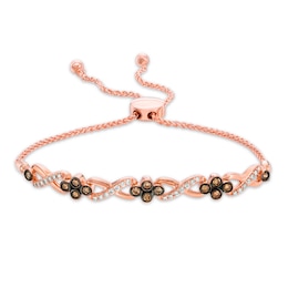Le Vian Chocolate Diamond Bolo Bracelet 3/4 ct tw 14K Gold