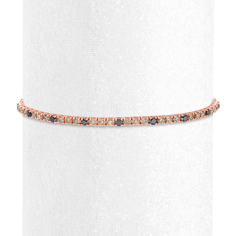 Main Image 2 of Le Vian Diamond Bolo Bracelet 2 ct tw 14K Strawberry Gold