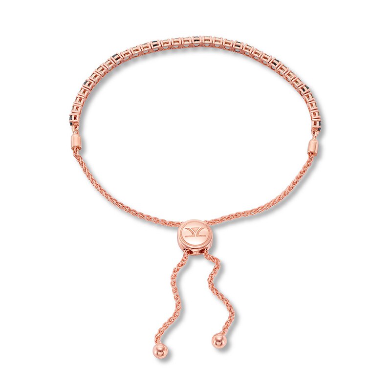 Main Image 3 of Le Vian Diamond Bolo Bracelet 2 ct tw 14K Strawberry Gold