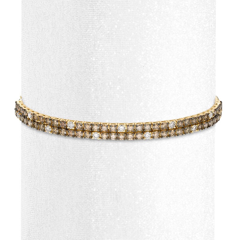 Le Vian Chocolate Diamond Bolo Bracelet 4 ct tw 14K Honey Gold