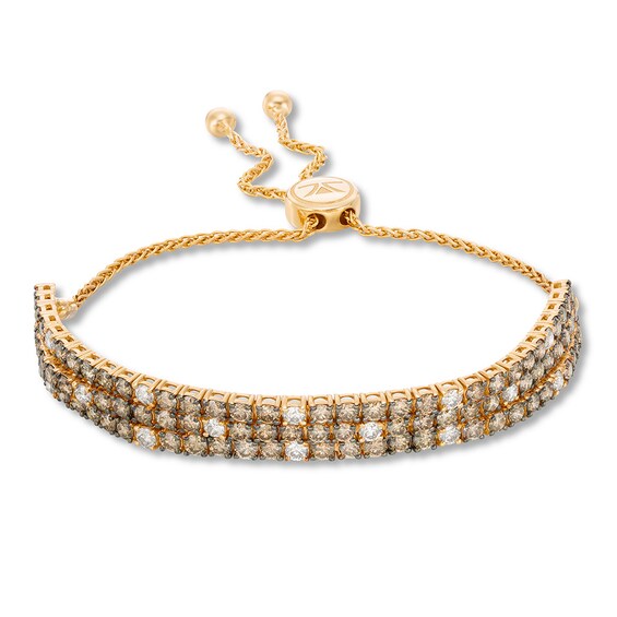 Le Vian Chocolate Diamond Bolo Bracelet 6 ct tw 14K Honey Gold