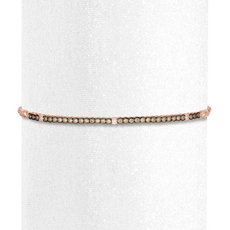 Main Image 2 of Le Vian Chocolate Diamonds Bolo Bracelet 5/8 ct tw 14K Gold