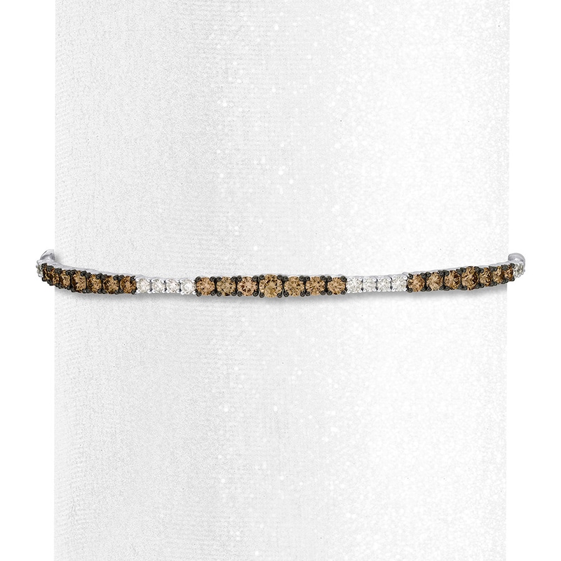 Le Vian Chocolate Diamond Bolo Bracelet 2 ct tw 14K Vanilla Gold