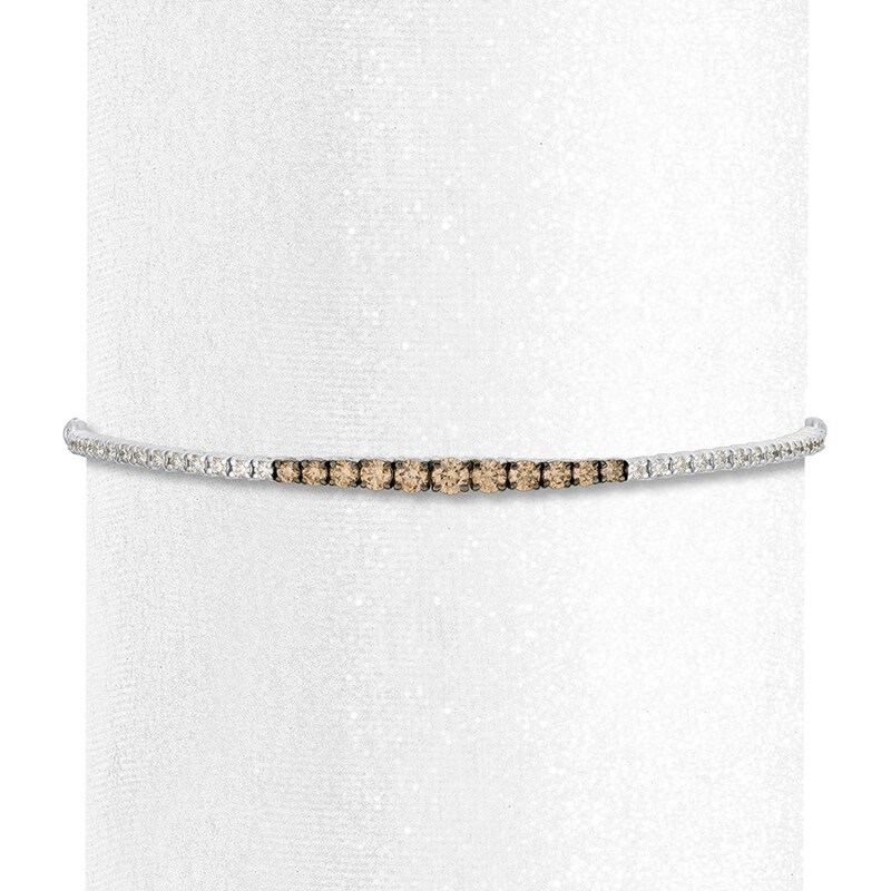 Le Vian Chocolate Diamonds Bolo Bracelet 1-1/3 ct tw 14K Gold