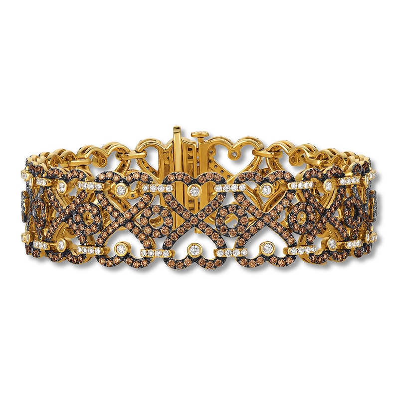 Le Vian Diamond Bracelet 6-3/4 carat tw 14K Honey Gold