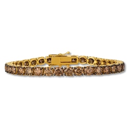 Le Vian Chocolate Diamonds Bracelet 17-1/4 carats tw 18K Honey Gold