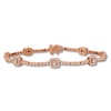 Thumbnail Image 0 of Le Vian Diamond Bracelet 1-1/2 ct tw Baguette/Round 14K Strawberry Gold