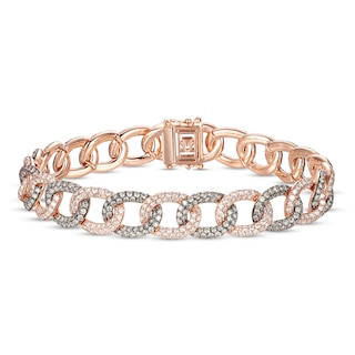 Le Vian Chocolate Diamond Bracelet 6-1/3 ct tw 14K Rose Gold | Jared
