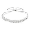 Thumbnail Image 1 of Diamond Bolo Bracelet 1/2 ct tw Round Sterling Silver