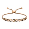 Thumbnail Image 0 of Le Vian Diamond Bolo Bracelet 3/8 ct tw Round 14K Strawberry Gold 9.5"