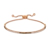Thumbnail Image 1 of Le Vian Diamond Bolo Bracelet 1-1/2 ct tw Round 14K Strawberry Gold