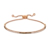 Thumbnail Image 0 of Le Vian Diamond Bolo Bracelet 1-1/2 ct tw Round 14K Strawberry Gold