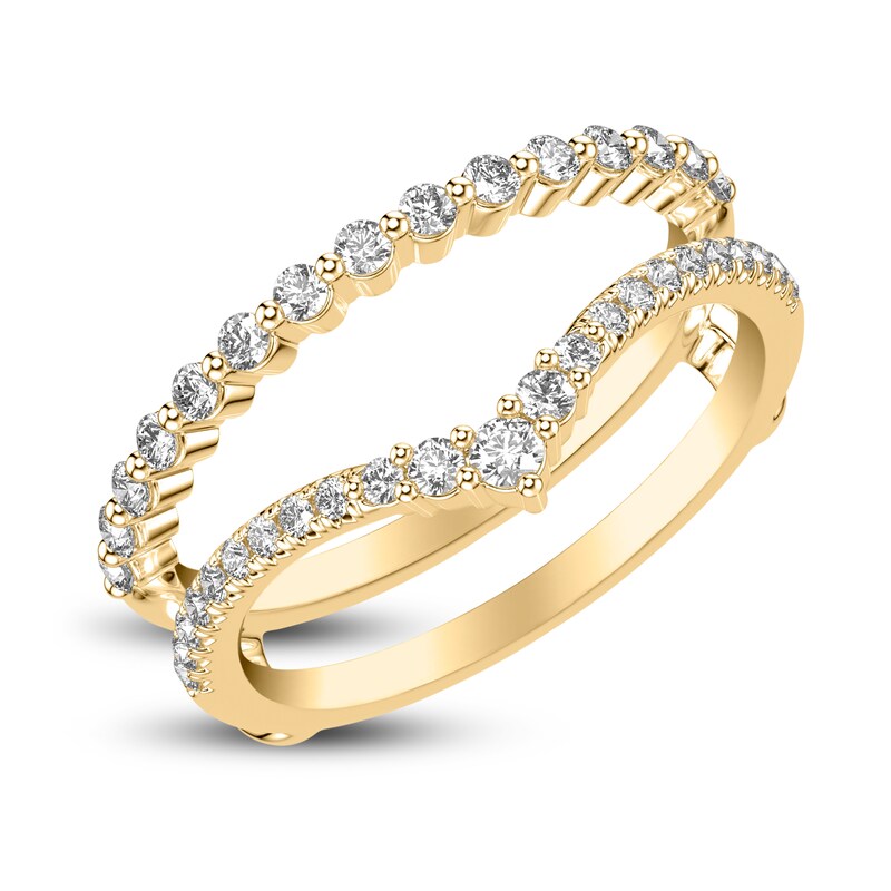 Main Image 2 of Diamond Enhancer Ring 1/2 ct tw Round 14K Yellow Gold