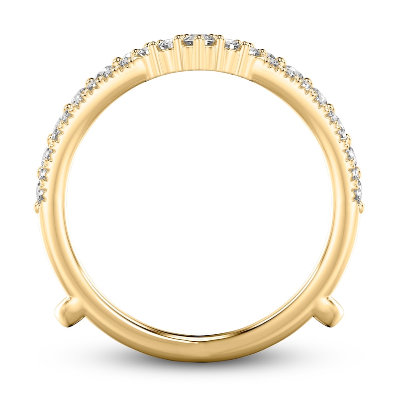 Main Image 3 of Diamond Enhancer Ring 1/2 ct tw Round 14K Yellow Gold