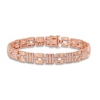 Thumbnail Image 0 of Men's Diamond Bracelet 1 ct tw 14K Rose Gold 8.5"