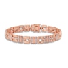 Thumbnail Image 1 of Men's Diamond Bracelet 1 ct tw 14K Rose Gold 8.5"