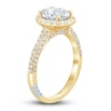 Thumbnail Image 1 of Pnina Tornai Lab-Created Diamond Engagement Ring 2 ct tw Oval/Round 14K Yellow Gold