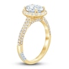 Thumbnail Image 2 of Pnina Tornai Lab-Grown Diamond Engagement Ring 2 ct tw Oval/Round 14K Yellow Gold