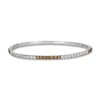 Thumbnail Image 0 of Le Vian Diamond Bangle Bracelet 1-1/2 ct tw Round 14K Vanilla Gold 7"