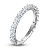 Vera Wang WISH Diamond Wedding Band 1 ct tw Princess 18K White Gold