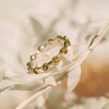 Thumbnail Image 4 of Juliette Maison Natural White Sapphire Ring 10K Rose Gold