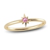 Thumbnail Image 1 of Juliette Maison Natural Pink Tourmaline Starburst Ring 10K Yellow Gold