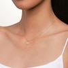 Thumbnail Image 2 of Juliette Maison Natural Emerald Pendant Necklace 10K White Gold