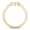 Thumbnail Image 4 of Shy Creation Diamond Accent Heart Ring 14K Yellow Gold SC22005659