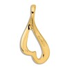 Thumbnail Image 3 of High-Polish Heart Slide Charm 14K Yellow Gold