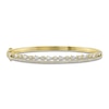 Thumbnail Image 1 of Shy Creation Diamond Bangle Bracelet 7/8 ct tw Round/Pear 14K Yellow Gold SC55025103ZS