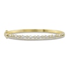 Thumbnail Image 0 of Shy Creation Diamond Bangle Bracelet 7/8 ct tw Round/Pear 14K Yellow Gold SC55025103ZS