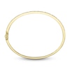 Thumbnail Image 3 of Shy Creation Diamond Bangle Bracelet 7/8 ct tw Round/Pear 14K Yellow Gold SC55025103ZS