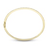 Thumbnail Image 2 of Shy Creation Diamond Bangle Bracelet 7/8 ct tw Round/Pear 14K Yellow Gold SC55025103ZS