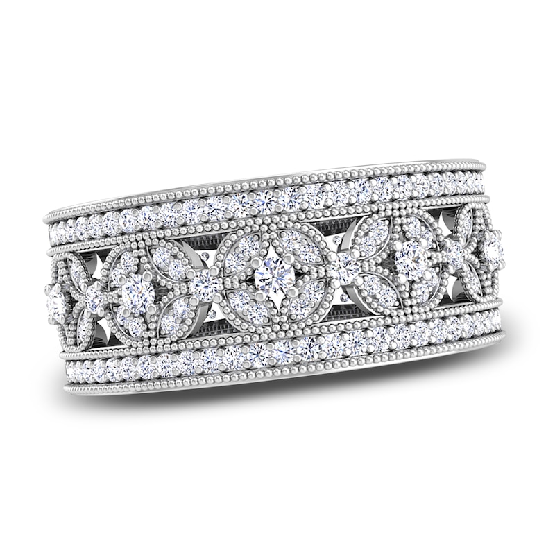Main Image 1 of Diamond Ring 1-1/4 ct tw Round 14K White Gold