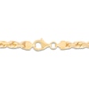 Thumbnail Image 3 of Men's Solid Diamond-Cut Rope Chain Necklace 14K Yellow Gold 24" 5.4mm