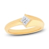 Thumbnail Image 1 of Diamond Solitaire Engagement Ring 1/2 ct tw Princess 14K Yellow Gold (I/SI2)