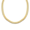 Thumbnail Image 0 of High-Polish Solid Curb Link Chain Necklace 18K Yellow Gold 20" 4.95mm