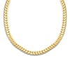 Thumbnail Image 1 of High-Polish Solid Curb Link Chain Necklace 18K Yellow Gold 20" 4.95mm