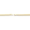 Thumbnail Image 2 of High-Polish Solid Curb Link Chain Necklace 18K Yellow Gold 20" 4.95mm