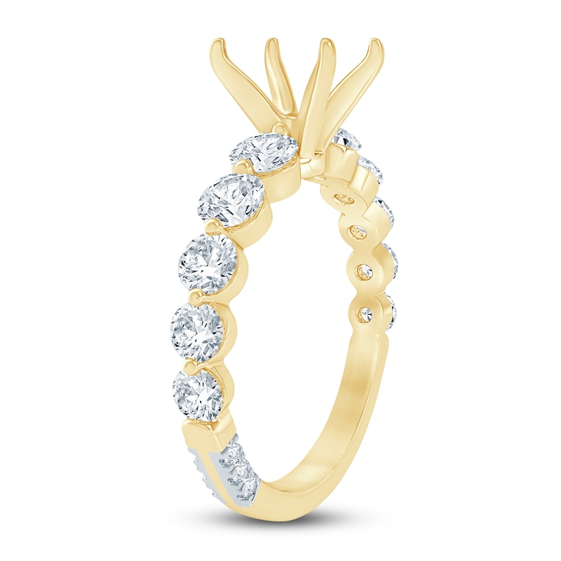 Main Image 2 of Pnina Tornai Diamond Engagement Ring Setting 1 ct tw 14K Yellow Gold