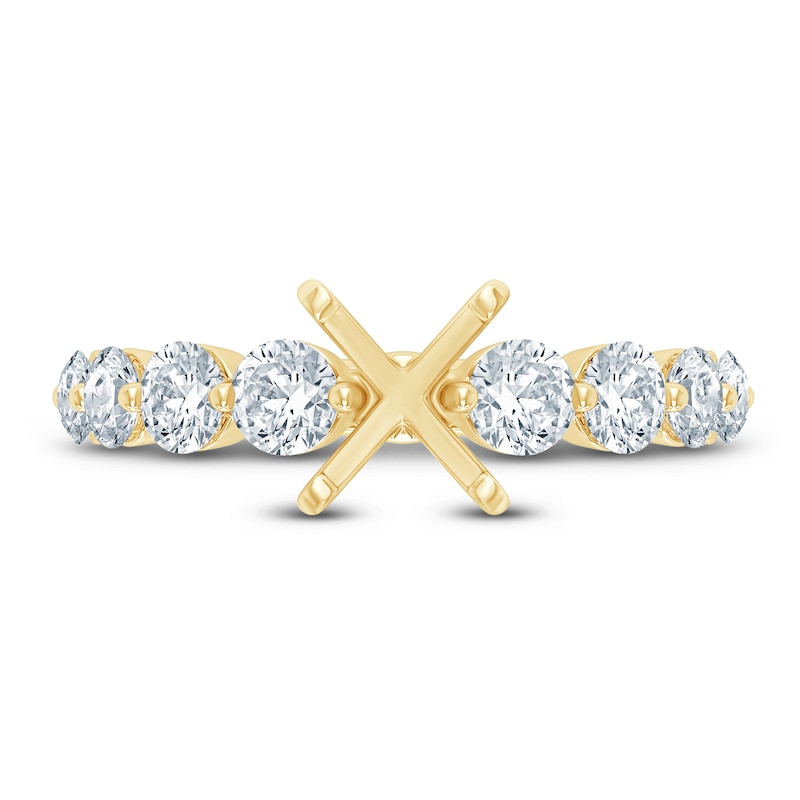 Pnina Tornai Diamond Engagement Ring Setting 1 ct tw 14K Yellow Gold