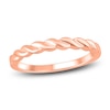 Thumbnail Image 0 of High-Polish Braided Wedding Band 14K Rose Gold 2.70mm