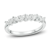 Thumbnail Image 1 of Marquise & Round-Cut Diamond Anniversary Band 5/8 ct tw 14K White Gold