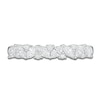 Thumbnail Image 3 of Marquise & Round-Cut Diamond Anniversary Band 5/8 ct tw 14K White Gold