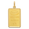 Thumbnail Image 1 of Rectangular 5g Ingot Charm 24K/18K Yellow Gold