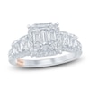 Thumbnail Image 0 of Pnina Tornai Diamond Baguette, Round & Emerald-Cut Multi-Stone Engagement Ring 1-3/8 ct tw 14K White Gold