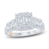 Thumbnail Image 1 of Pnina Tornai Diamond Baguette, Round & Emerald-Cut Multi-Stone Engagement Ring 1-3/8 ct tw 14K White Gold