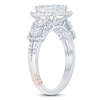 Thumbnail Image 2 of Pnina Tornai Diamond Baguette, Round & Emerald-Cut Multi-Stone Engagement Ring 1-3/8 ct tw 14K White Gold