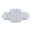 Thumbnail Image 3 of Pnina Tornai Diamond Baguette, Round & Emerald-Cut Multi-Stone Engagement Ring 1-3/8 ct tw 14K White Gold